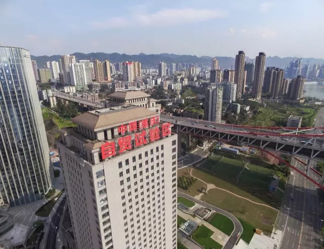 鸟瞰重庆自贸试验区，简直美哭！