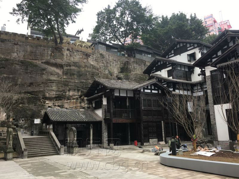 重庆老城门穿新装 今年有望开街迎客