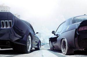 3斗气车上演“速度与激情” 车斗变拳斗