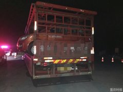 货车超限高速冲关 两次不听指挥被罚4500元