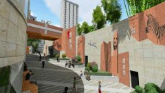 雕塑群、动物彩绘、夜景灯饰……杨家坪商圈将变脸