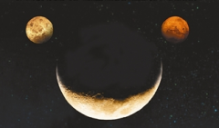 今晚抬头看 天上有笑脸