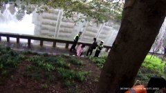 大足一对情侣吵架，女子愤然跳河