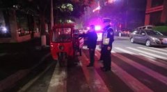 忠县六旬老汉酒后撞人逃逸 民警守株待兔将其抓获