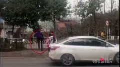 斑马线变护栏 行人为“抄近路” 拼了