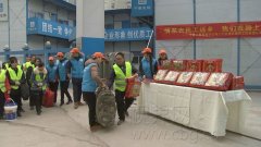 工地多举措助农民工朋友返乡